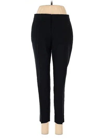 Pre-owned Jcrew Wool Pants In Black