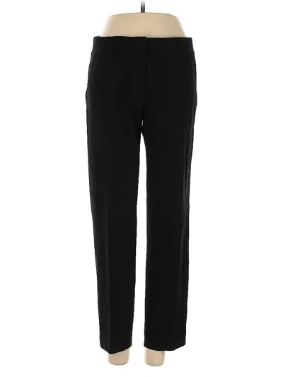 Pre-owned Jcrew Wool Pants In Black