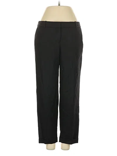 Pre-owned Jcrew Wool Pants In Black