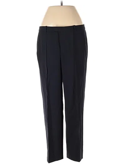 Pre-owned Jcrew Wool Pants In Black