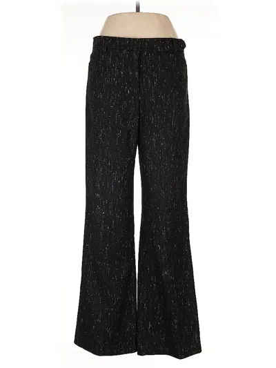 Pre-owned Jcrew Wool Pants In Black