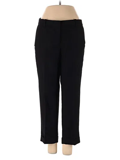 Pre-owned Jcrew Wool Pants In Black