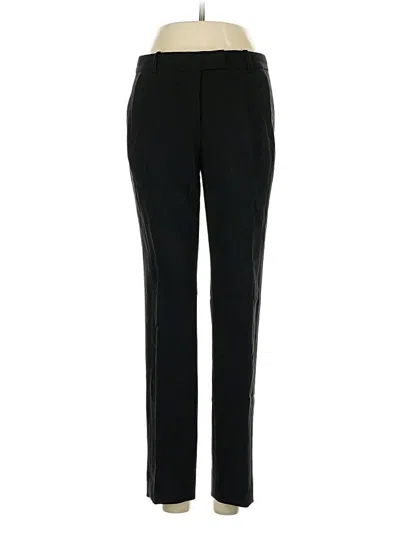 Pre-owned Jcrew Wool Pants In Black