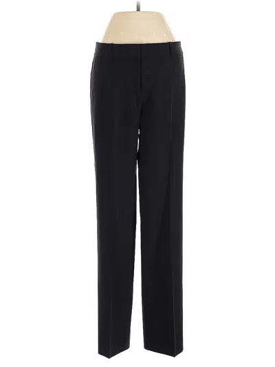 Pre-owned Jcrew Wool Pants In Black
