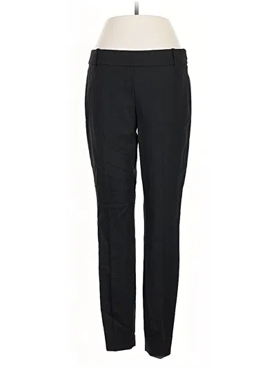 Pre-owned Jcrew Wool Pants In Black