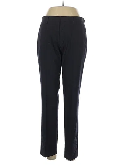 Pre-owned Jcrew Wool Pants In Black