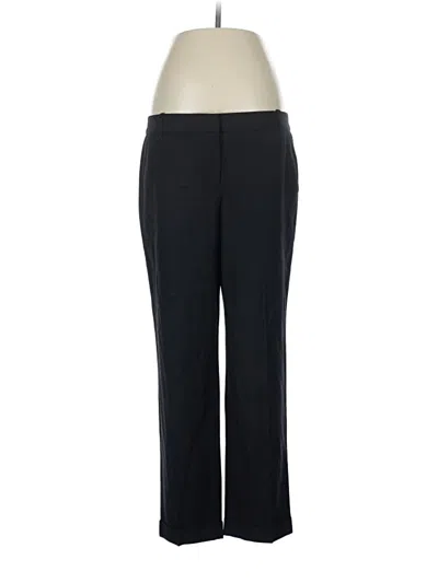 Pre-owned Jcrew Wool Pants In Black