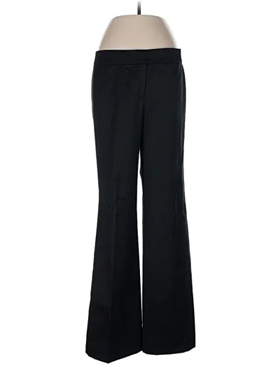 Pre-owned Jcrew Wool Pants In Black