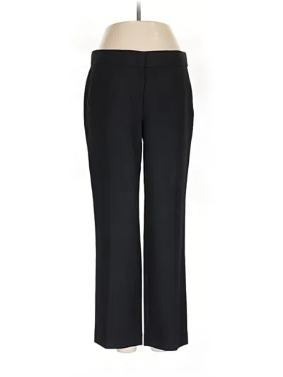 Pre-owned Jcrew Wool Pants In Black