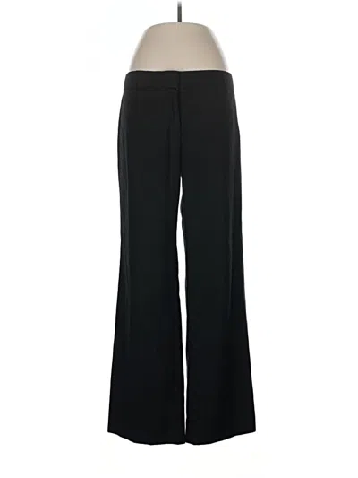Pre-owned Jcrew Wool Pants In Black