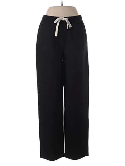 Pre-owned Jcrew Wool Pants In Black