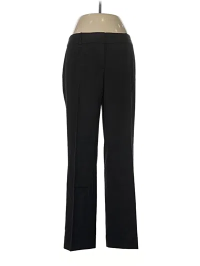 Pre-owned Jcrew Wool Pants In Black