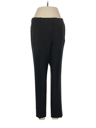 Pre-owned Jcrew Wool Pants In Black