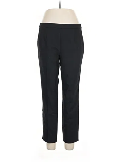 Pre-owned Jcrew Wool Pants In Black