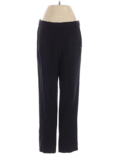 Pre-owned Jcrew Wool Pants In Black