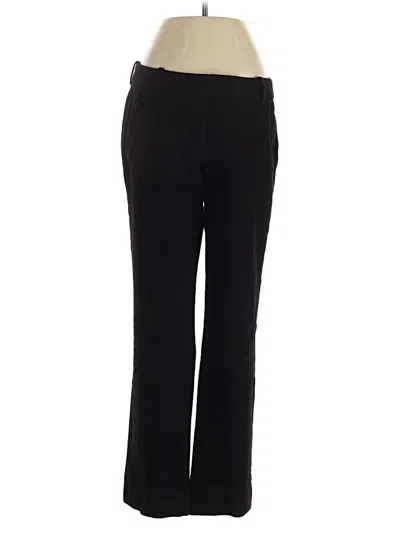 Pre-owned Jcrew Wool Pants In Black