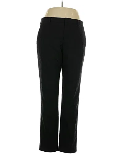 Pre-owned Jcrew Wool Pants In Black