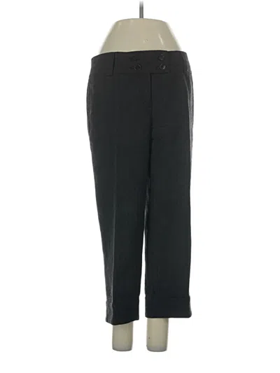 Pre-owned Jcrew Wool Pants In Black