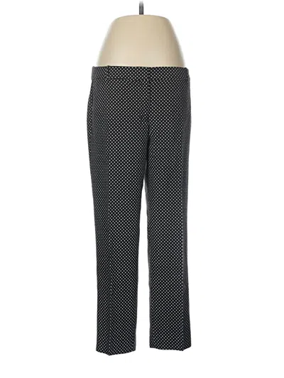 Pre-owned Jcrew Wool Pants In Black