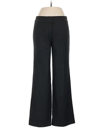 Pre-owned Jcrew Wool Pants In Black