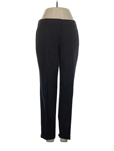Pre-owned Jcrew Wool Pants In Black