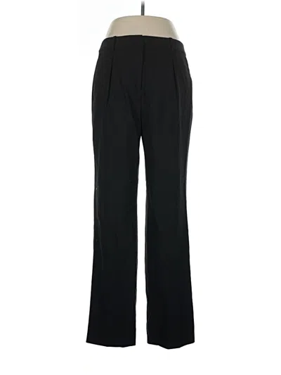 Pre-owned Jcrew Wool Pants In Black