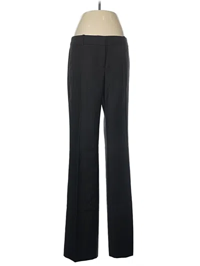 Pre-owned Jcrew Wool Pants In Black