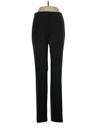 Pre-owned Jcrew Wool Pants In Black