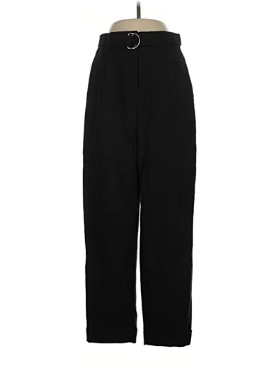 Pre-owned Jcrew Wool Pants In Black