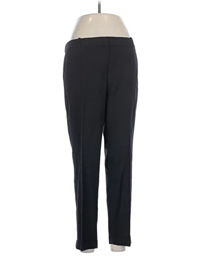 Pre-owned Jcrew Wool Pants In Black