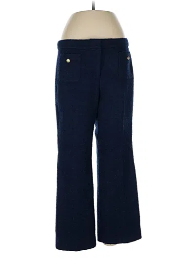 Pre-owned Jcrew Wool Pants In Blue