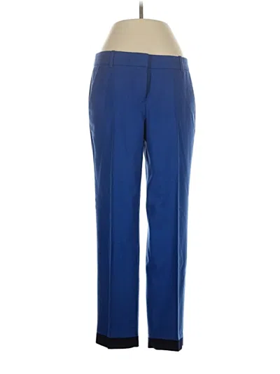 Pre-owned Jcrew Wool Pants In Blue