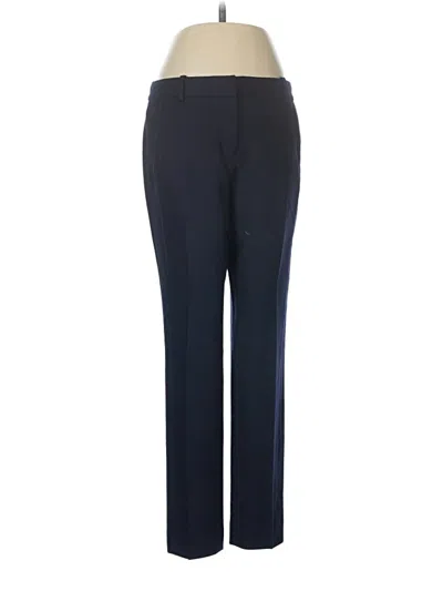 Pre-owned Jcrew Wool Pants In Blue