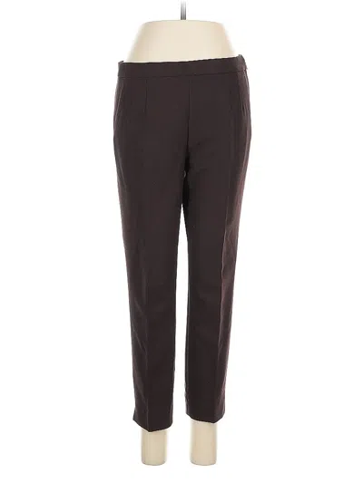 Pre-owned Jcrew Wool Pants In Brown