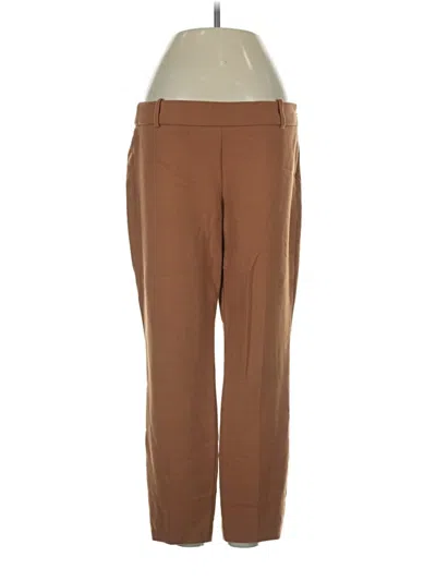 Pre-owned Jcrew Wool Pants In Brown
