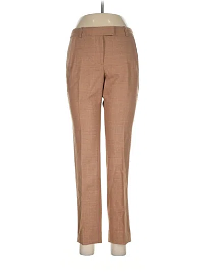 Pre-owned Jcrew Wool Pants In Brown