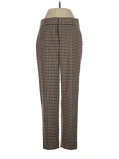 Pre-owned Jcrew Wool Pants In Brown