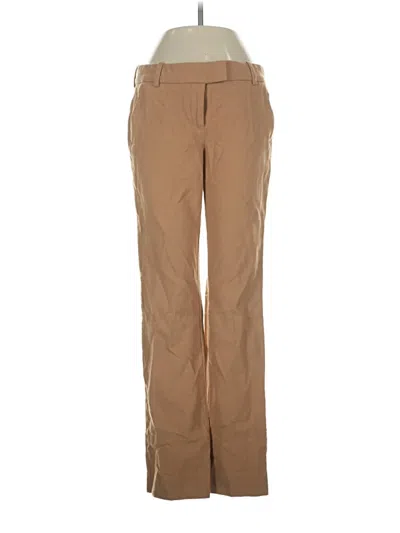 Pre-owned Jcrew Wool Pants In Brown