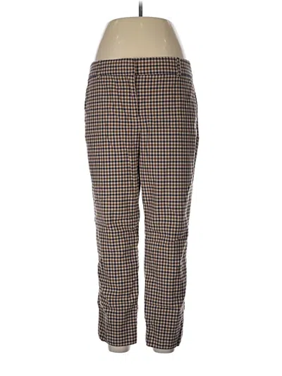 Pre-owned Jcrew Wool Pants In Brown