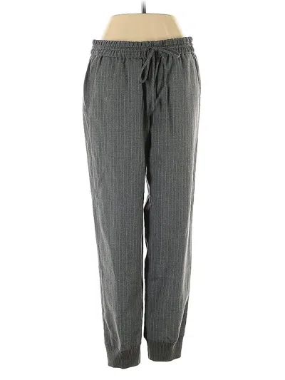 Pre-owned Jcrew Wool Pants In Gray