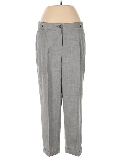 Pre-owned Jcrew Wool Pants In Gray
