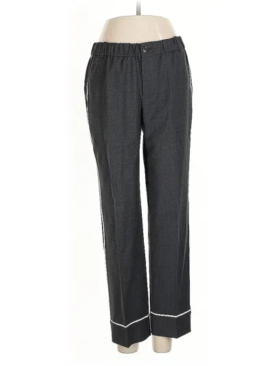 Pre-owned Jcrew Wool Pants In Gray