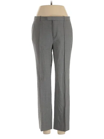 Pre-owned Jcrew Wool Pants In Gray