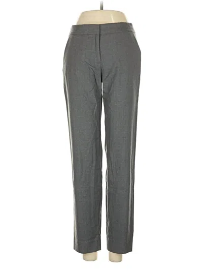 Pre-owned Jcrew Wool Pants In Gray