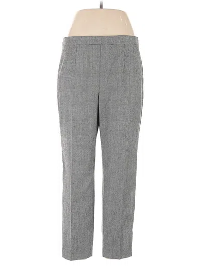 Pre-owned Jcrew Wool Pants In Gray