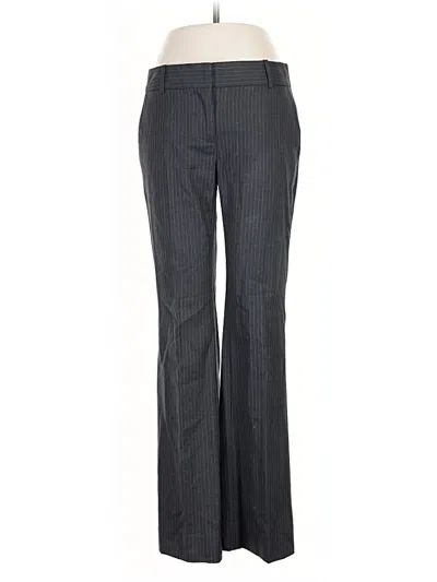 Pre-owned Jcrew Wool Pants In Gray