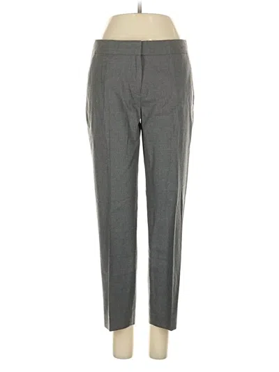 Pre-owned Jcrew Wool Pants In Gray