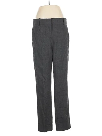 Pre-owned Jcrew Wool Pants In Gray