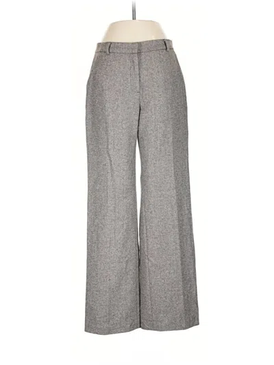Pre-owned Jcrew Wool Pants In Gray