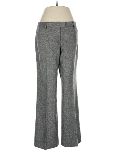 Pre-owned Jcrew Wool Pants In Gray